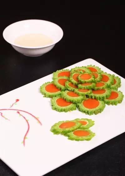 【涼菜】果爽苦瓜凍