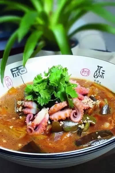 【湘菜】手撕茄子煨八帶