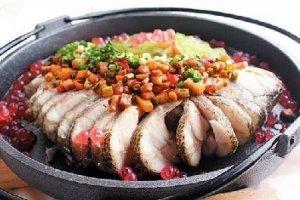 泡菜過水魚配青瓜分子意面