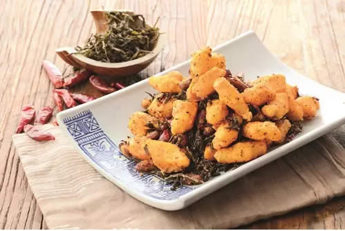 【滇菜】普洱茶炒包漿豆腐