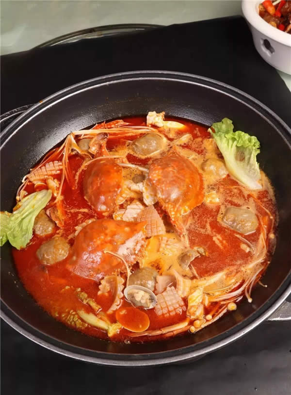 【熱賣菜】火焰醉蟹鍋