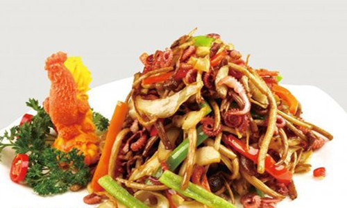 【創新菜】雜菌炒鮮魷