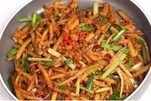 小米油酥土豆絲
