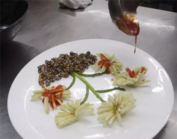 【熱賣菜】菊花茄子