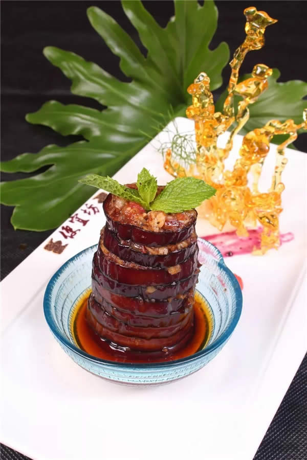 【創(chuàng)新涼菜】烤鴨茄墩