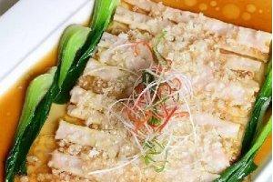 蒜泥蒸春筍（蒜香味）