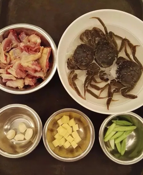 【熱賣菜】農家毛蟹炒雞