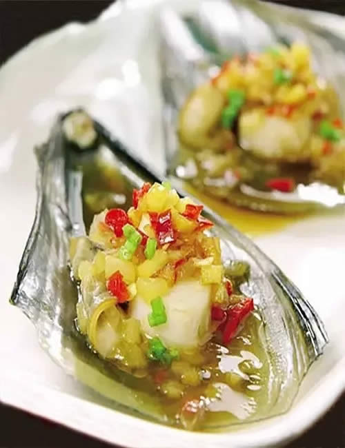 【創新菜】菠蘿酸辣帶子