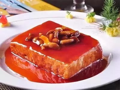 【酒樓菜】鮑汁雜菌上品豆腐