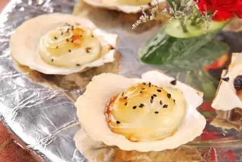 【粵菜】蛋黃醬焗扇貝