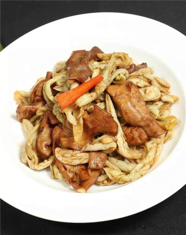 【粵菜】酸黃瓜炒豬肚