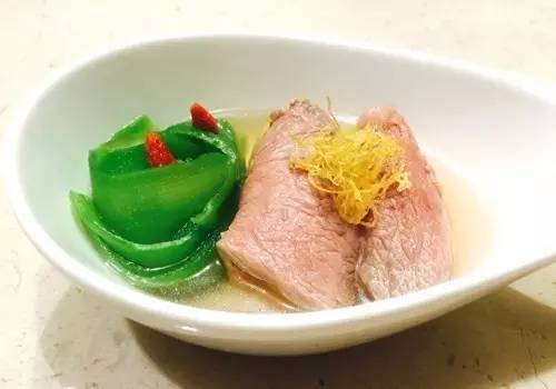 【創(chuàng)新菜】上湯涼瓜浸和牛