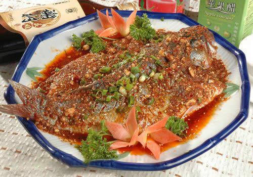【熱賣菜】秘制豆酥鱸魚
