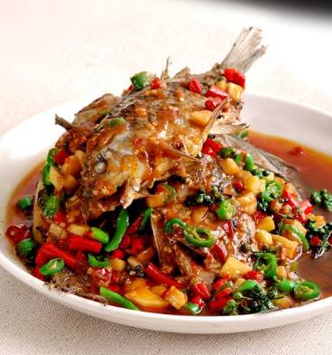 【家常菜】鮮椒烤鯽魚