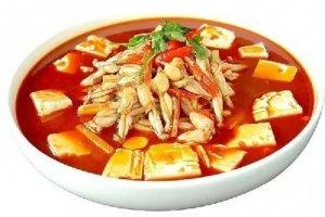 野菌豆腐煮蛙腿