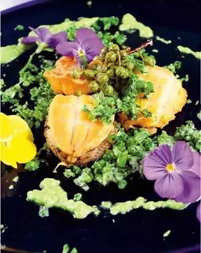 【融合菜】沖菜低溫慢煮鮮鮑魚