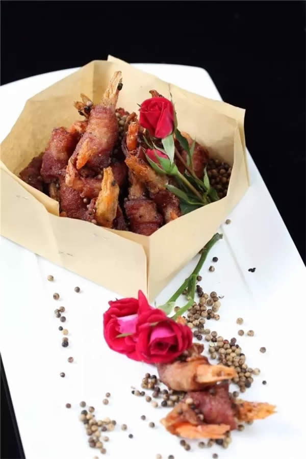 【創(chuàng)新菜】茶油胡椒蝦