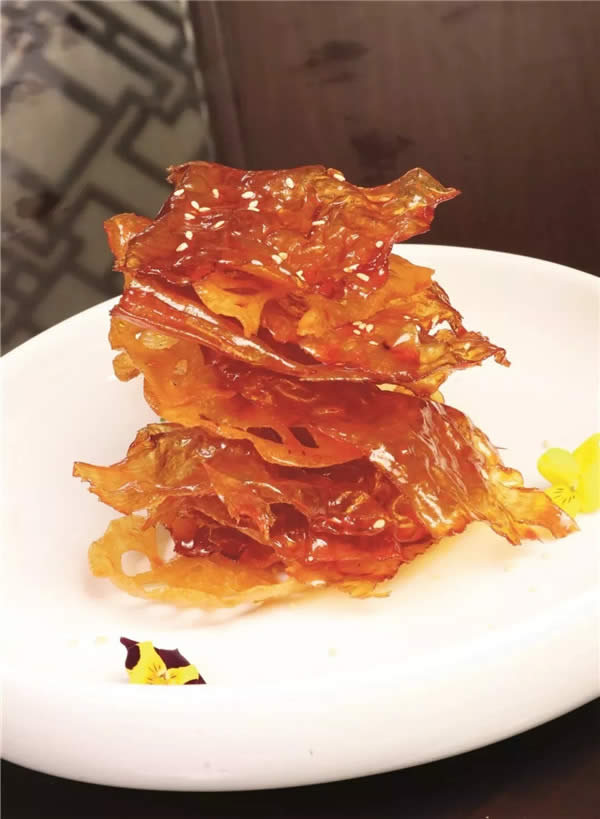 【改良菜】燈影牛肉