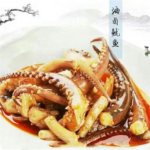 【涼菜】秘制油鹵魷魚