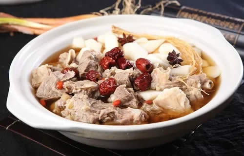 【創(chuàng)新菜】寧夏枸杞山藥燉羊腿（兩份量）