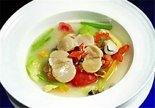 【酒樓菜】夏爽雞湯浸元貝