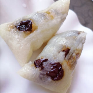 紅棗甜粽 蜜棗粽子 四角粽子 端午節粽子 粽子的包法