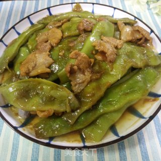 五花肉燉東北油豆的做法步驟：9