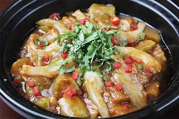 【熱賣菜】龍頭魚茄子煲