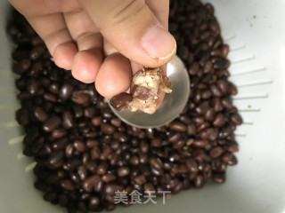 紅豆粘豆包的做法步驟：3