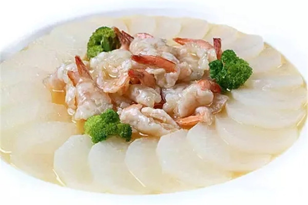 【酒樓菜】蘿卜白玉蝦