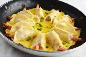生煎馬蹄蝦餃