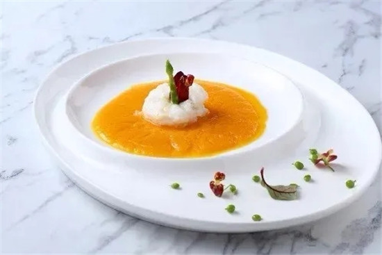 【創(chuàng)新菜】海膽汁浸水晶明蝦球
