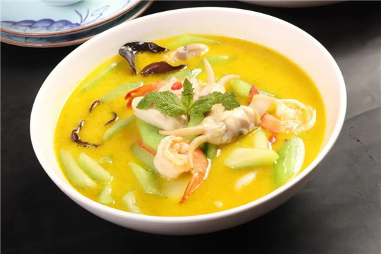 【創(chuàng)新菜】金湯蝦球燒絲瓜