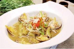 黃蜆子燉茄子