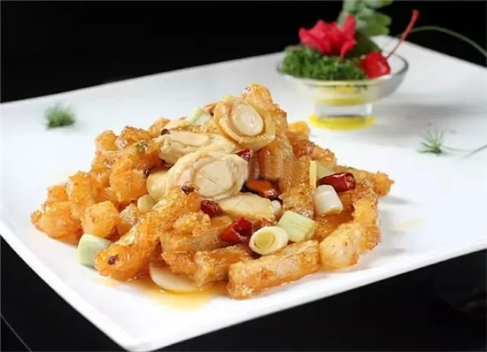【創新菜】糍粑炒小鮑