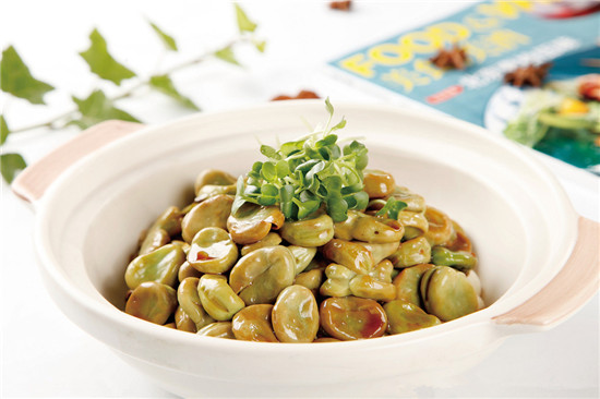【創新菜】無味蠶豆