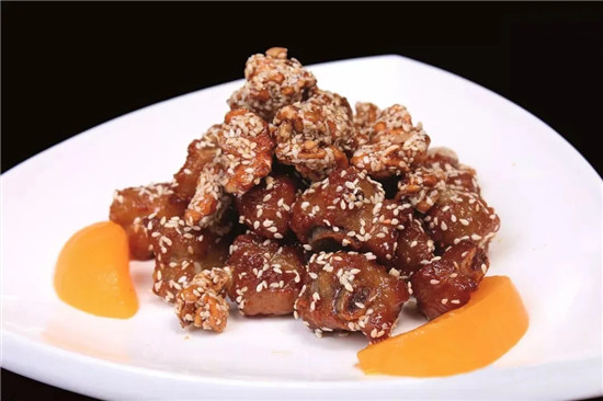 【粵菜】鮮果核桃蜜蒜骨