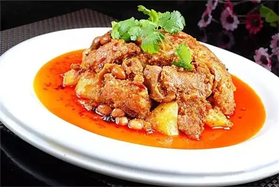 【酒樓菜】粉蒸仔排扣肥腸