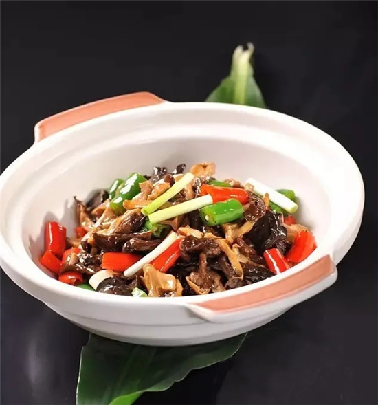 【酒樓菜】砂鍋野山菌