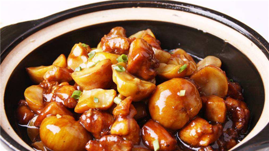 【創(chuàng)新菜】板栗燒鴨