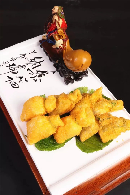 【創新菜】香酥布袋海腸