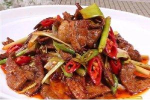 花肉炒豬肝