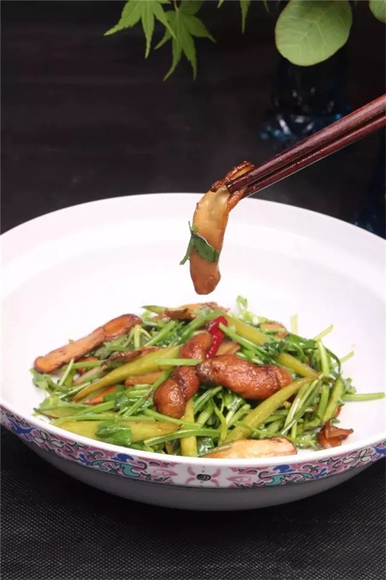 【創新菜】干煸松茸