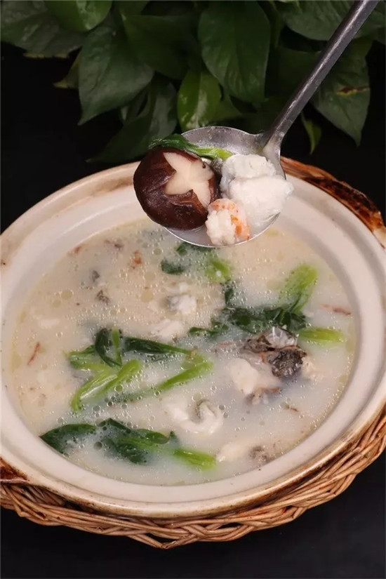 【創新菜】奶湯鍋子老虎斑
