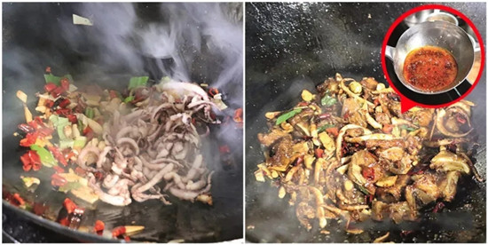 【創(chuàng)新菜】魷魚排骨鍋
