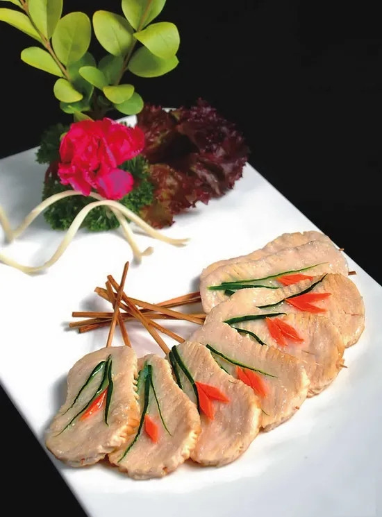 【涼菜】蘭花扇面魚
