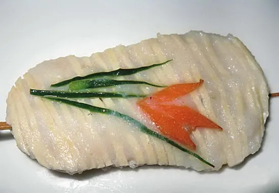【涼菜】蘭花扇面魚