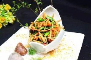 麻馓韭花魚
