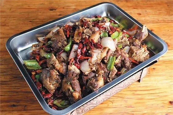 【家常菜】干鍋巴骨肉