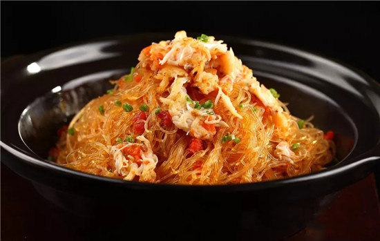 【粵菜】香煎蟹肉粉絲煲
